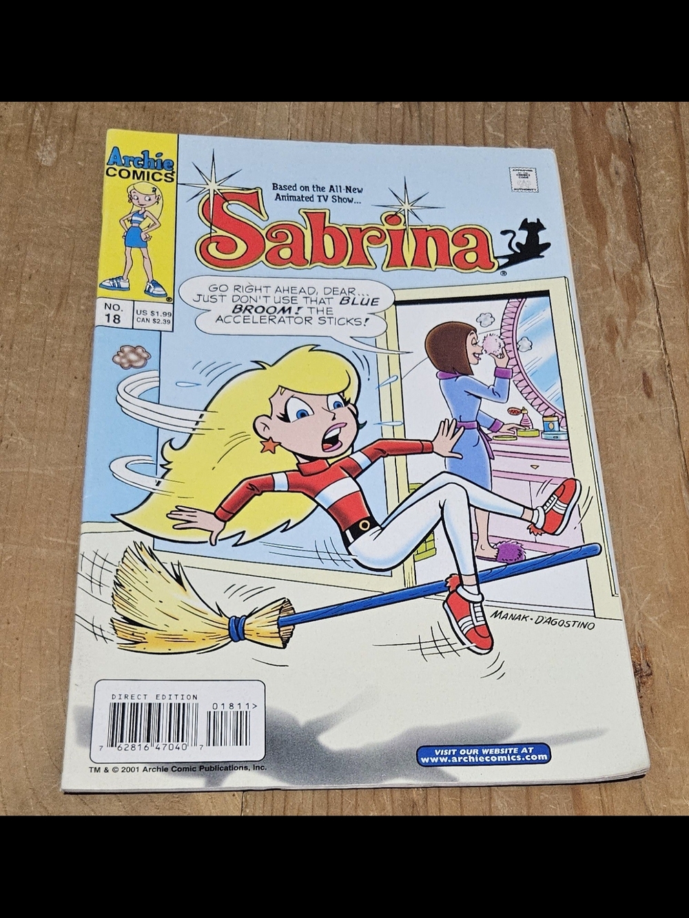 Sabrina #18 (ARCHIE COMICS Publications, Inc. June 2001)